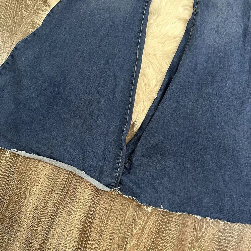 Free People Womens Float On Flare‎ Jeans Size 25R Bell Bottom 70s Hippie Boho